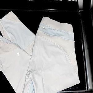 Size 10 lulu lemon white - worn maybe 3 times off white